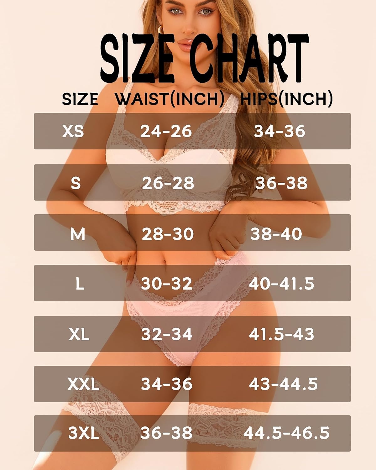 image:imageSth Big Womens Cotton Underwear Sexy Lace Brazilian Panties Soft Breathable Cotton Bikini for Ladies 6 PackColor E