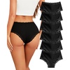 B 6 Pack(black*6)