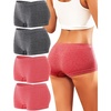 H-multicolor(4 Pack)