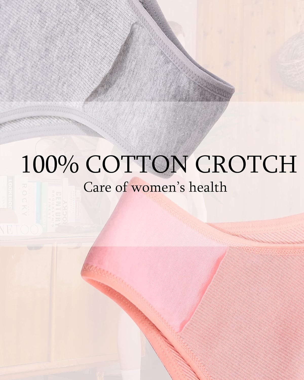image:imageSth Big 10 Pack Womens Cotton Underwear Sexy Stretch VWaist Ladies Bikini Panties Low Rise Cotton Cheeky Hipster SXXL10a